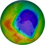 Antarctic Ozone 2007-10-12